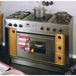 Cuisinière godin 245401 inox