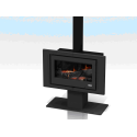 Cuisinière godin La châtelaine four géant version décor 6615