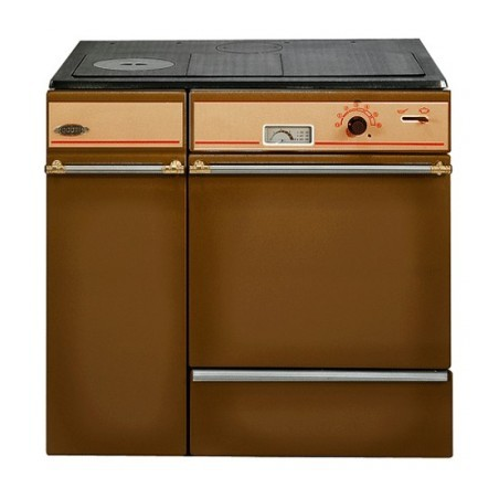 Cuisinière à bois godin L'Arpège brun - 230154 