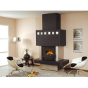 Cuisinière GODIN à bois L' Arpège noir 230157