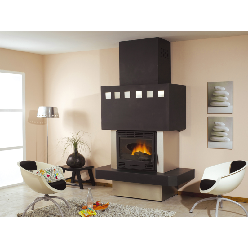 Cuisinière GODIN à bois L' Arpège noir 230157