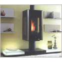 Insert Godin à bois Insert 660101 peint anthracite