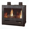 Insert GODIN à bois Insert 364111 peint anthracite