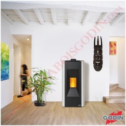 Poêle à granulés GODIN Mauriac 6,2 kw