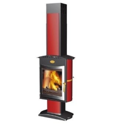 Poêle à bois LE PETIT KILAVEA 2 - 373133 Finition fonte peint noir anthracite GODIN